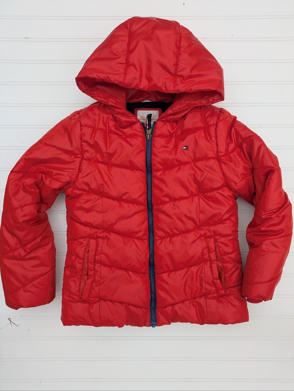 Tommy Hilfiger Red Warm Puffer Coat